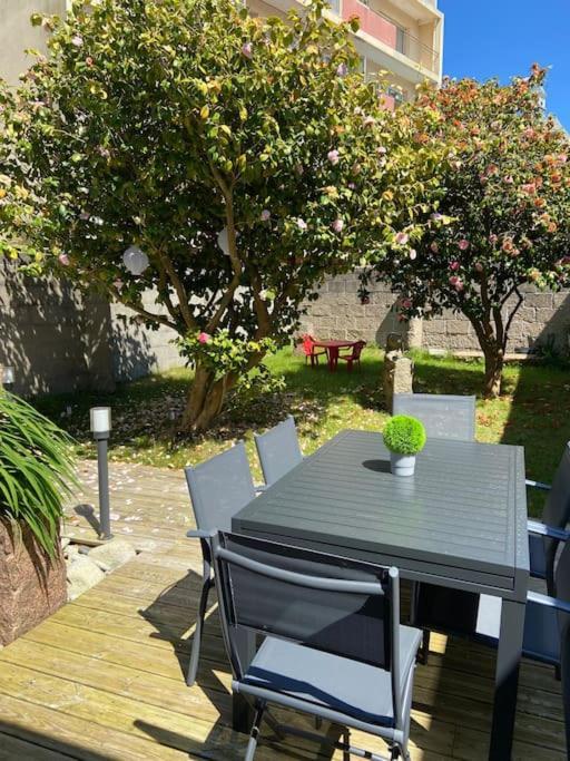 Appartement Cosy Avec Jardin En Centre-Ville Perros-Guirec Extérieur photo